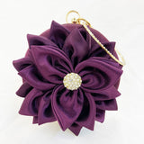 Happy Souls Floral Clutch Handbag  With Crystal Decoration