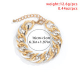 Miami Mood Inspired Luxury Gold Plated Bracelet