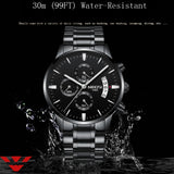 Luxury Militray Sport Quartz Watch Men