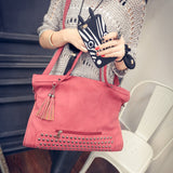 Leather Fashion Rivet Women Handbags
