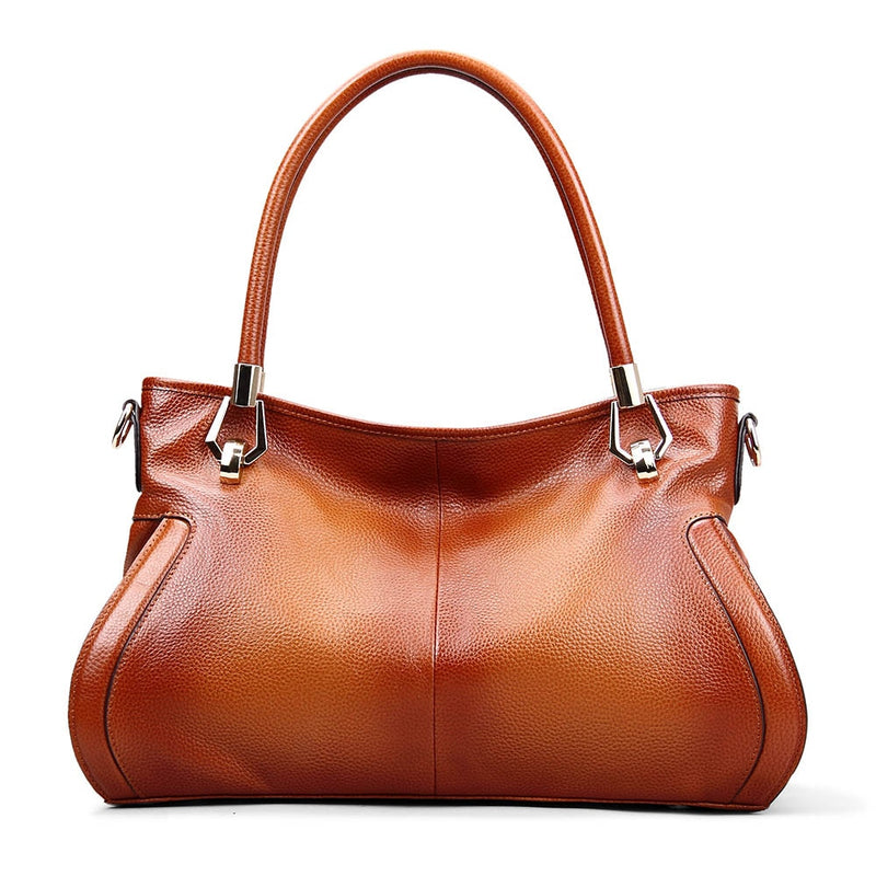 Soft Cow Genuine Leather Women Handbags