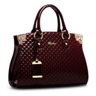 Genuine Leather Luxury Tote Bag - The Trendy Accessories Store