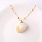 Classic Gold Plated Shell Necklaces and Pendants - The Trendy Accessories Store
