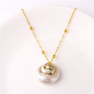 Classic Gold Plated Shell Necklaces and Pendants - The Trendy Accessories Store