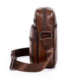 Genuine Leather Crossbody Bag For Men
