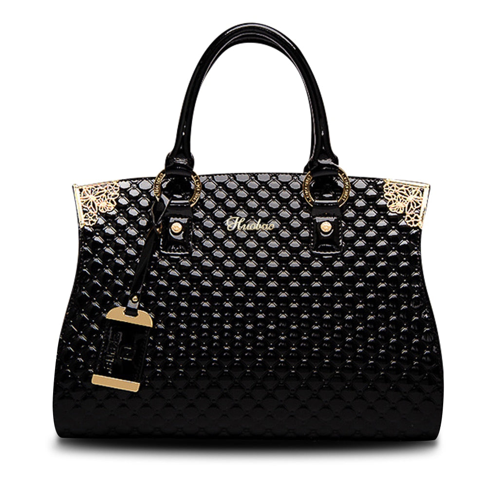 Genuine Leather Luxury Tote Bag - The Trendy Accessories Store