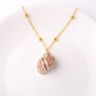 Classic Gold Plated Shell Necklaces and Pendants - The Trendy Accessories Store