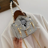 Premium Pearls Chain Crossbody Bags