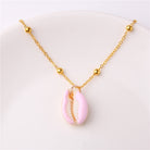 Classic Gold Plated Shell Necklaces and Pendants - The Trendy Accessories Store