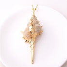Classic Gold Plated Shell Necklaces and Pendants - The Trendy Accessories Store