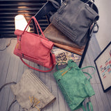Leather Fashion Rivet Women Handbags