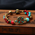 Handmade Vintage Braided Nepal Bracelet - The Trendy Accessories Store