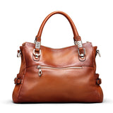 Vintage Tote Women Bag Genuine Luxury Leather Handbags