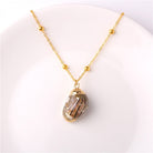 Classic Gold Plated Shell Necklaces and Pendants - The Trendy Accessories Store