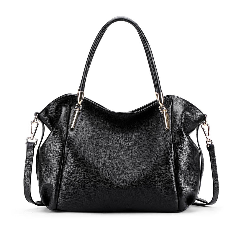 Cowhide Genuine Leather Shoulder Handbags