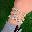 GODKI Trendy Luxury Stackable Bangle Cuff Crystal Bracelet - The Trendy Accessories Store