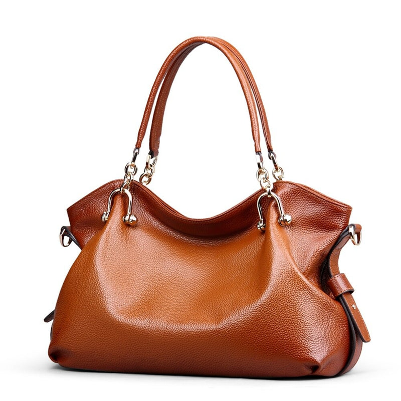 Cow Genuine Leather Ladies Shoulder Bag