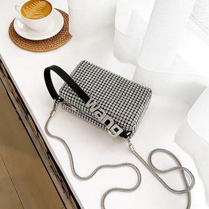 Diamond Hoo Clutch Design Handbag