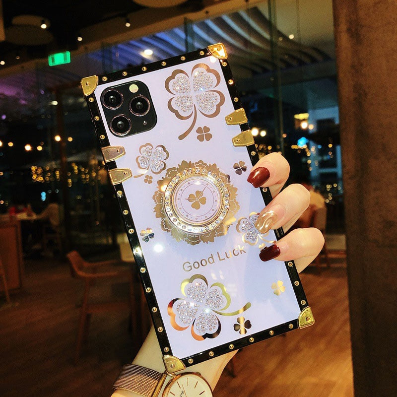 Lucky Flowers Soft iPhone Case - The Trendy Accessories Store
