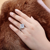 Classic and Unique Style Engagement Ring - The Trendy Accessories Store