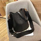 luxury bucket Large Capacity PU Leather bag - The Trendy Accessories Store