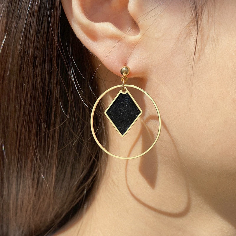 LOVR Vintage Korean Statement Drop Earrings Vintage - The Trendy Accessories Store
