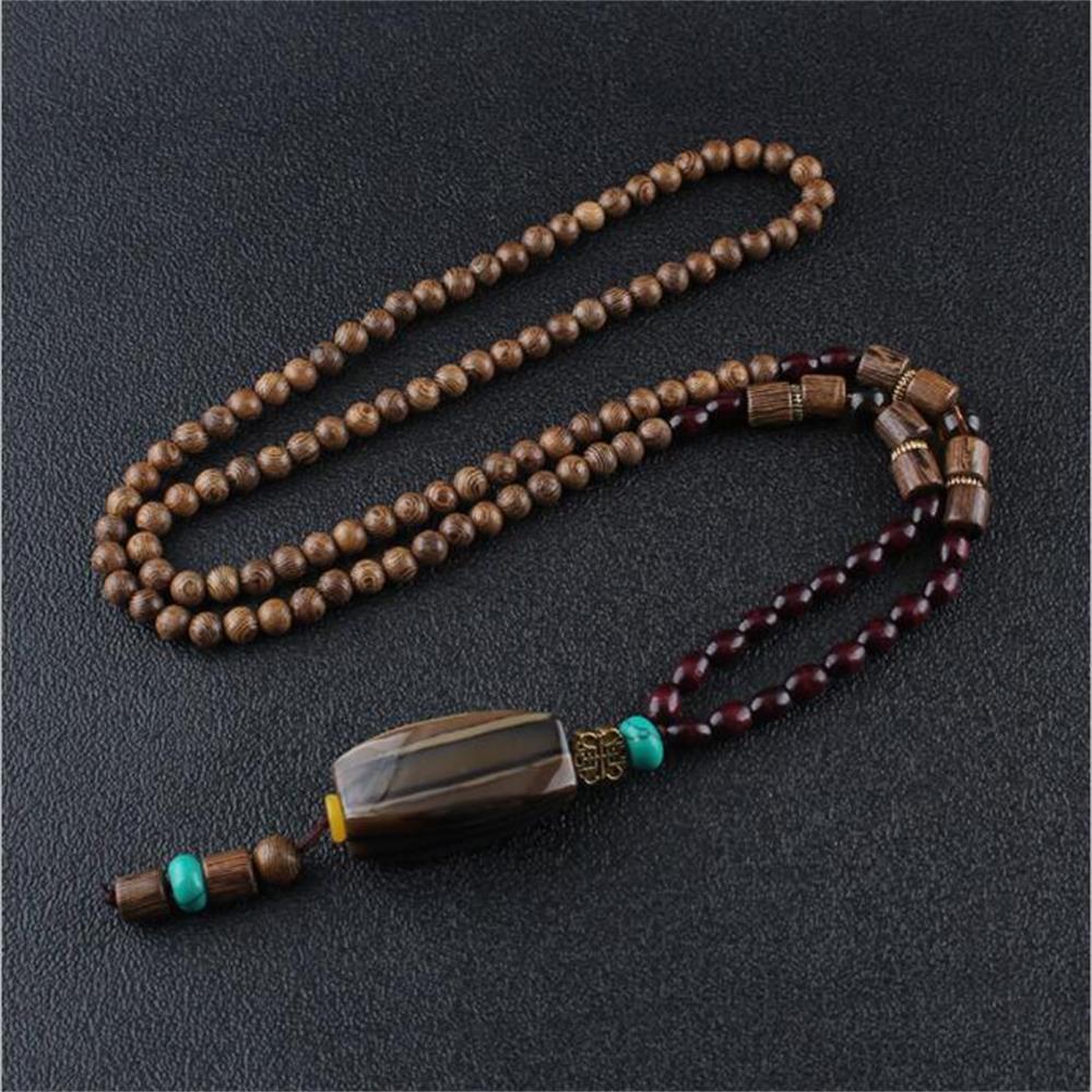 Handmade Vintage Beads Pendant & Necklace - The Trendy Accessories Store