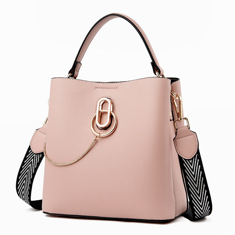 Leather Fashion Chains Ladies Hand Bags