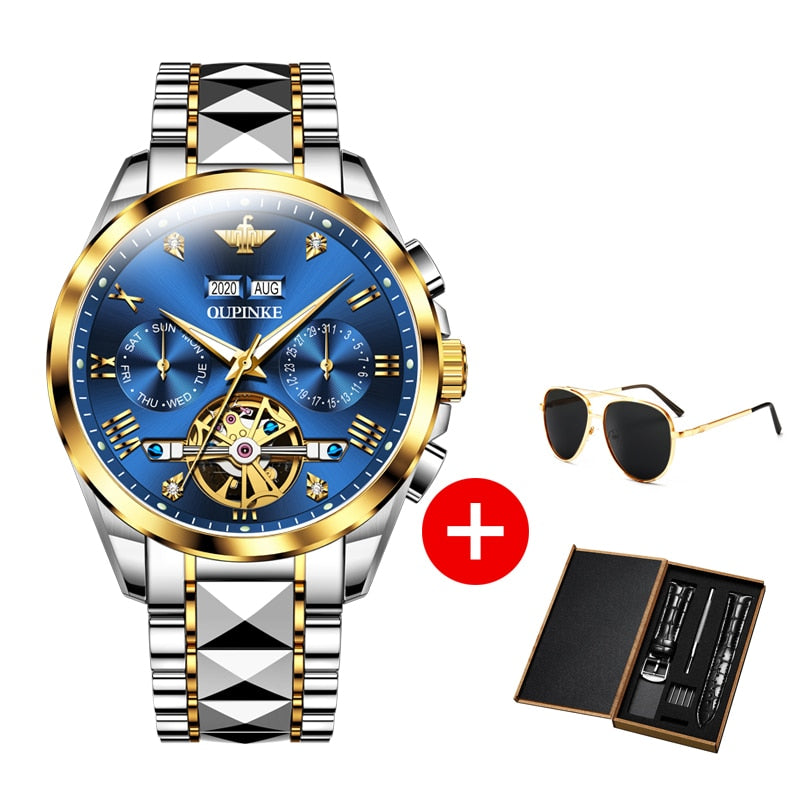 Luxury Automatic Mechanical Wristwatch Men