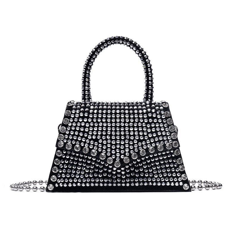 Sparkly Crystal High Quality Luxury Tote Bag - The Trendy Accessories Store