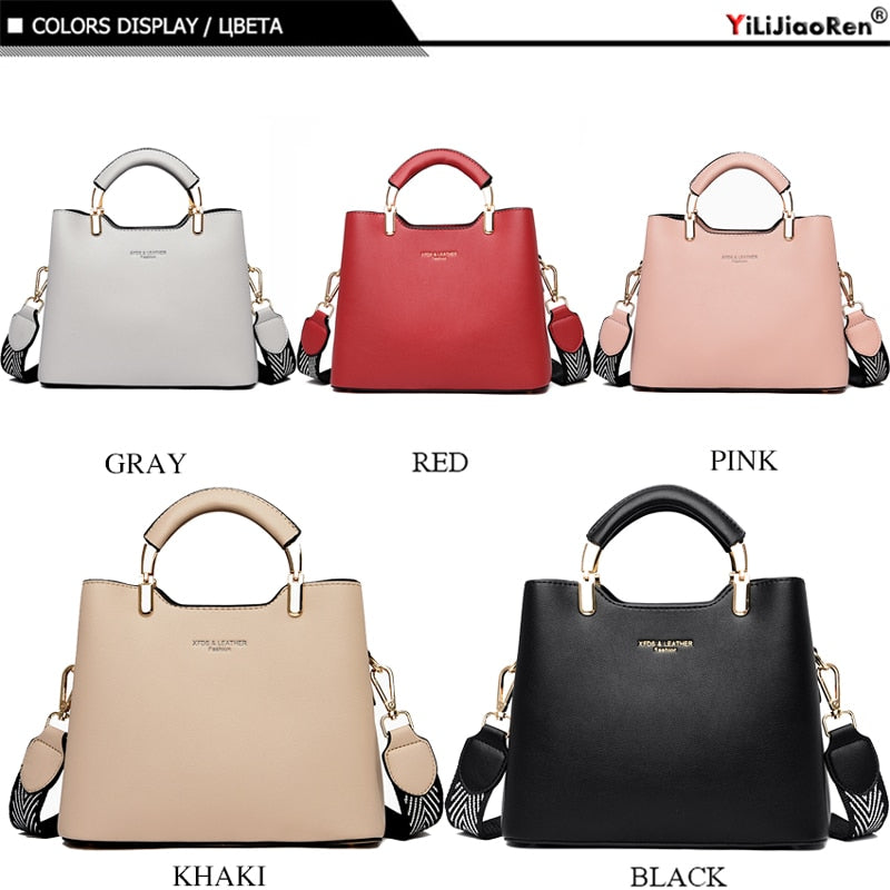 Leather Luxury Fashion Hand Bags for Women
