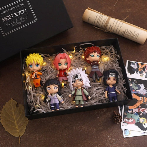 Complete Set of Handmade Naruto Toys