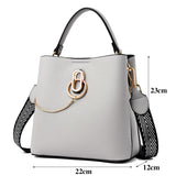Leather Fashion Chains Ladies Hand Bags