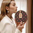 Luxury Cherry Theme Round Bag - The Trendy Accessories Store