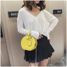 Round Rivet Fashion Chain PU Leather Bag - The Trendy Accessories Store