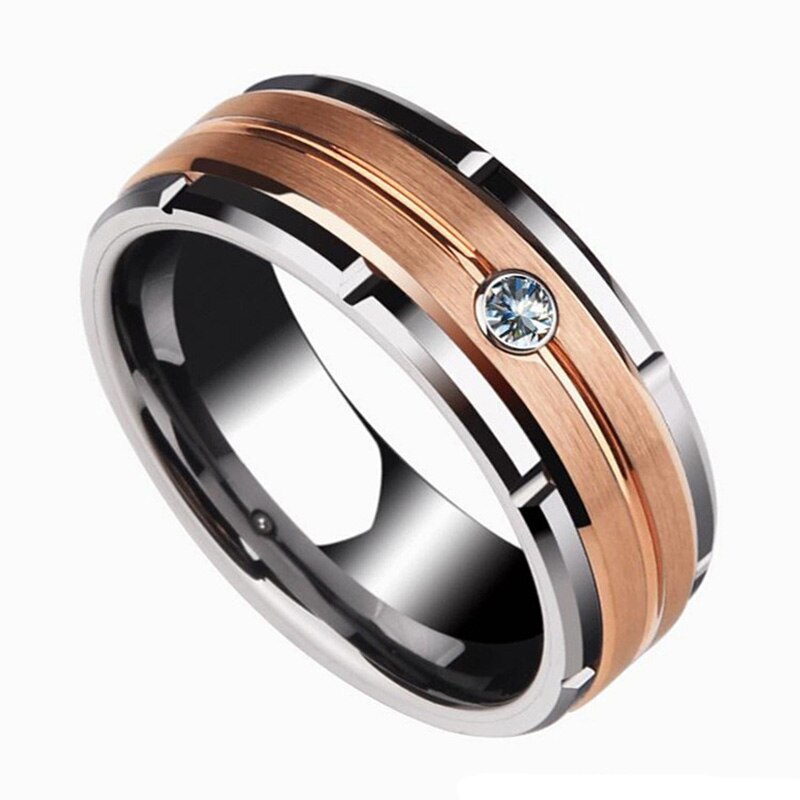Various Styles Luxury Men’s Band Rings - The Trendy Accessories Store