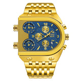 Luxury Golden Quartz Men's Watches