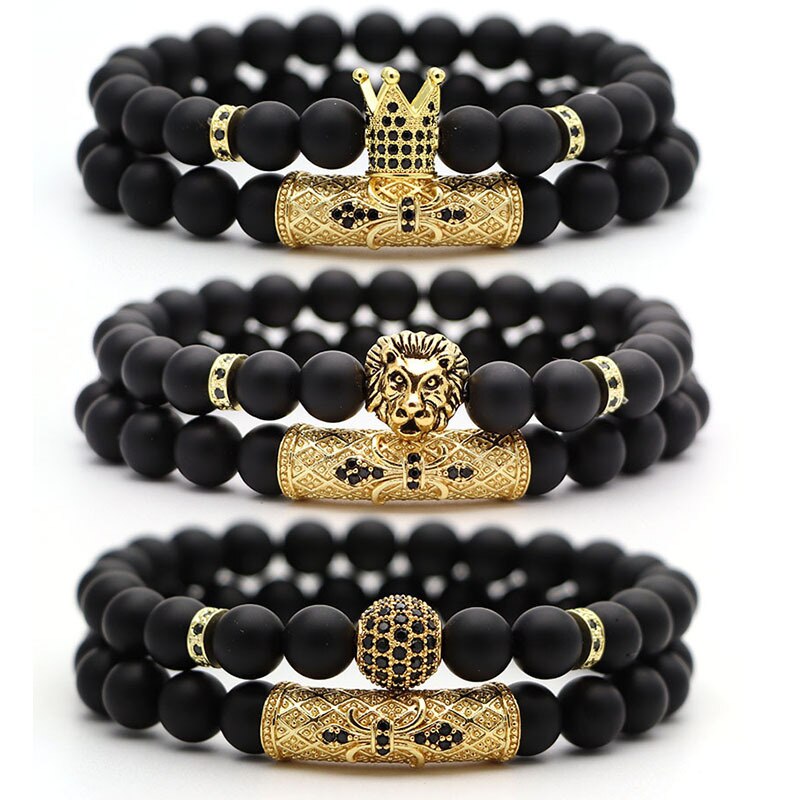 Natural Stone Beads Man Bracelets