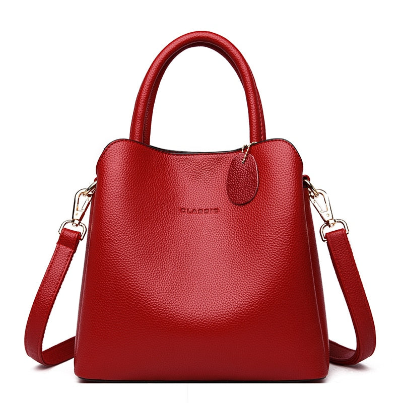 Leather High Quality Luxury Handbags For Women