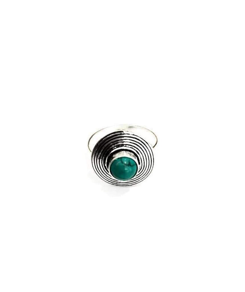 Circle Stone Ring - The Trendy Accessories Store
