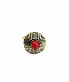 Circle Stone Ring - The Trendy Accessories Store