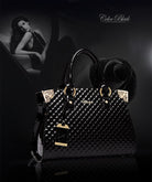 Genuine Leather Luxury Tote Bag - The Trendy Accessories Store