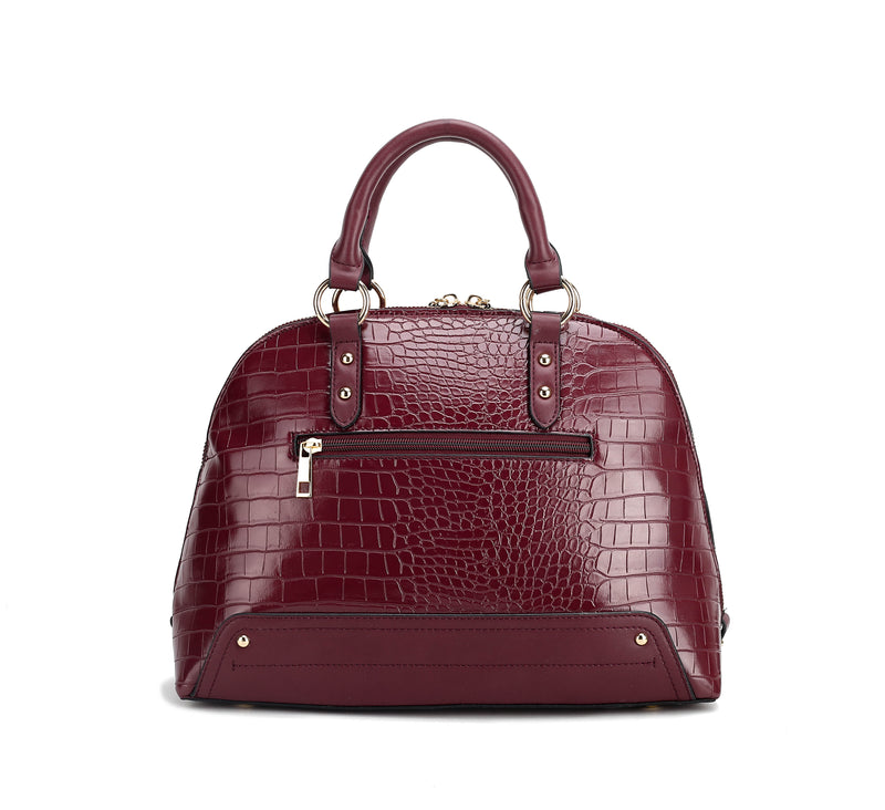 Kalyna Premium Croco Satchel Bag
