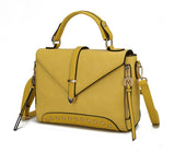 Angolina Leather Satchel Bag