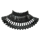 Give ‘Em Swag Pearl Beaded Choker Necklace Jewelry For The Big Event