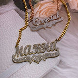 Personalized Name Bling Necklace