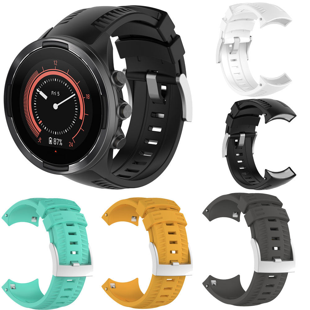 Smart Watch With Sport Silicone Wrist Band Strap