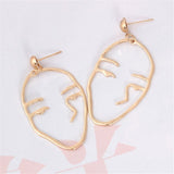 1Pair Retro Art Abstract Cutout - The Trendy Accessories Store