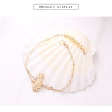 Chain Pineapple Anklet Jewelry - The Trendy Accessories Store