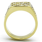 TK1189 IP Gold(Ion Plating) Stainless Steel Ring - The Trendy Accessories Store